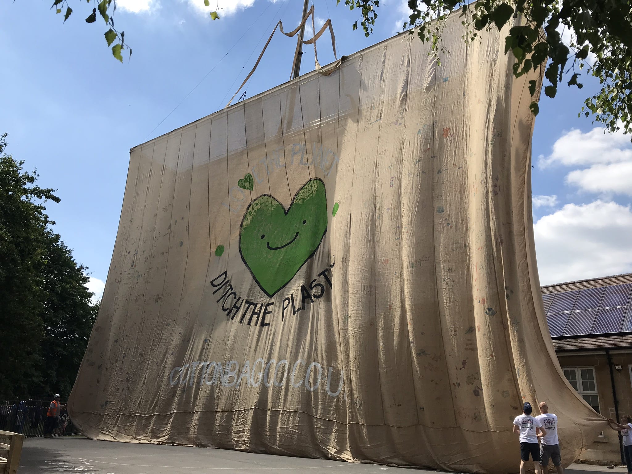 world's largest jute bag