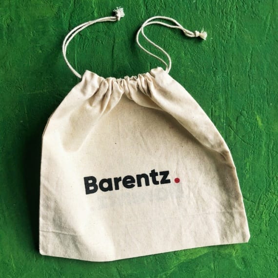 Barentz Printed Drawstring Bags