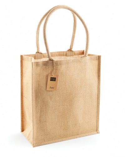 W409 NAT Westford Mill Jute Boutique Shopper