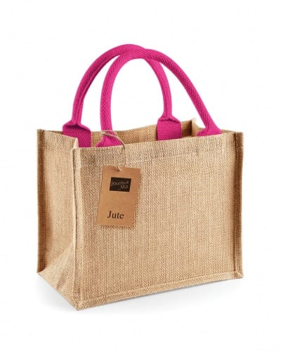 W412 NTFS Westford Mill Jute Mini Gift Bag