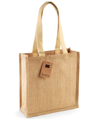 W406 NAT Westford Mill Jute Compact Tote