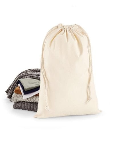 Westford Mill Premium Cotton Stuff Bag